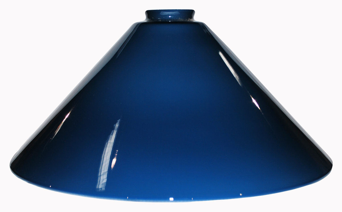Otteson Cobalt Cone Cased Blue – Vianne Lamp Glass 12\